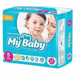 مای بیبی پوشک کامل بچه سایز5(28ع)